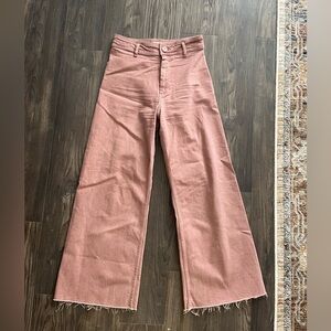 Zara Marine Straight Pant - Dusty Rose